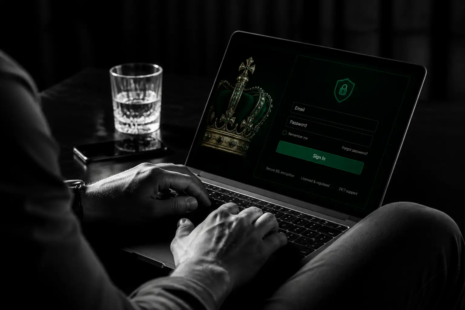 Golden Crown Casino Login Australia visual guide for Golden Crown Casino
